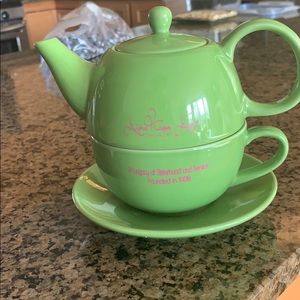 Alpha Kappa Alpha Tea set